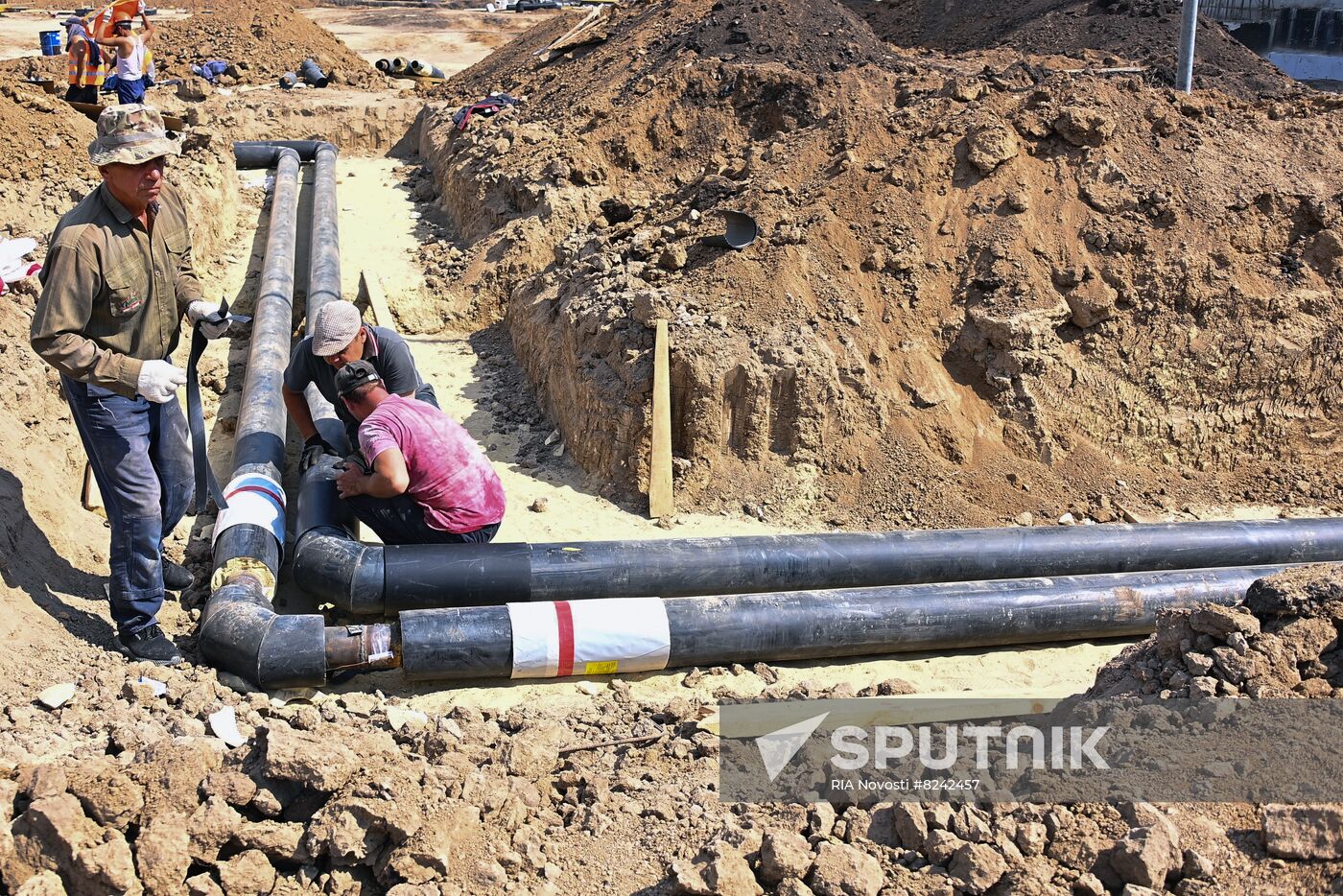 DPR Russia Ukraine Military Operation Residential Construction