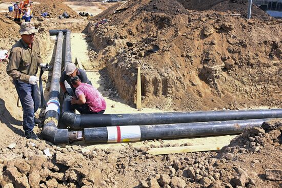 DPR Russia Ukraine Military Operation Residential Construction