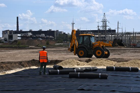 DPR Russia Ukraine Military Operation Residential Construction