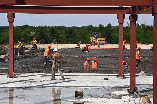 DPR Russia Ukraine Military Operation Residential Construction