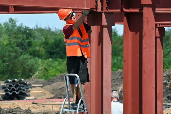 DPR Russia Ukraine Military Operation Residential Construction