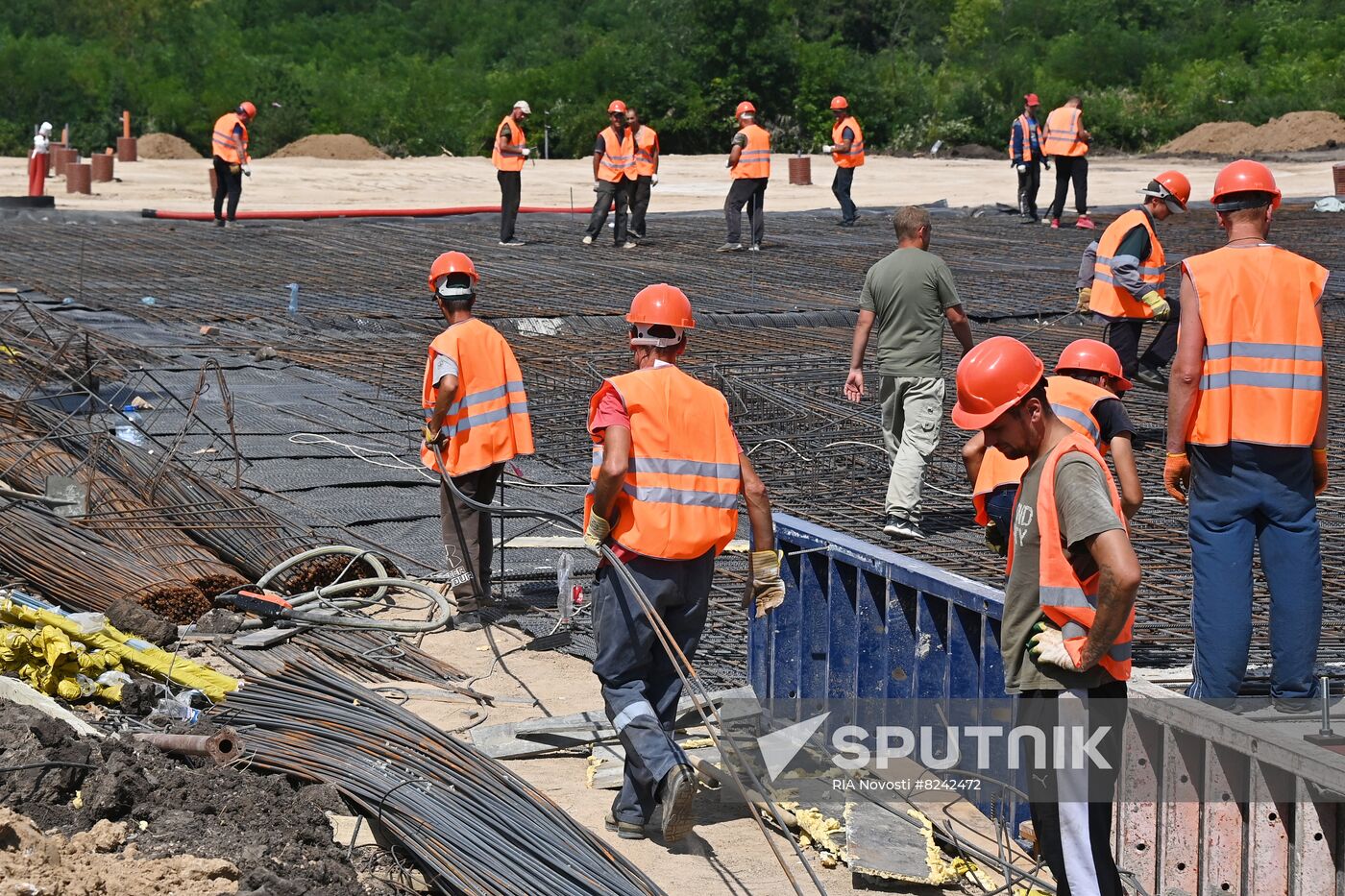 DPR Russia Ukraine Military Operation Residential Construction