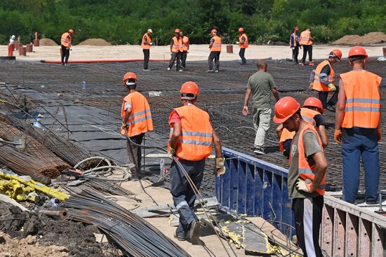 DPR Russia Ukraine Military Operation Residential Construction