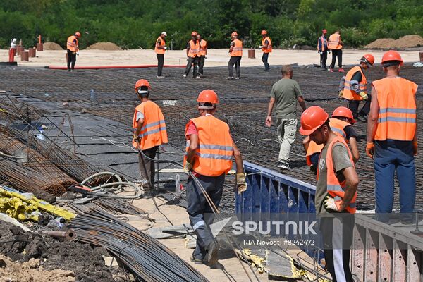 DPR Russia Ukraine Military Operation Residential Construction
