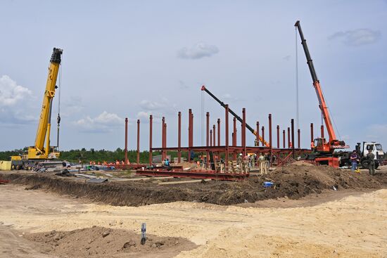 DPR Russia Ukraine Military Operation Residential Construction