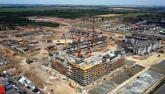 DPR Russia Ukraine Military Operation Residential Construction