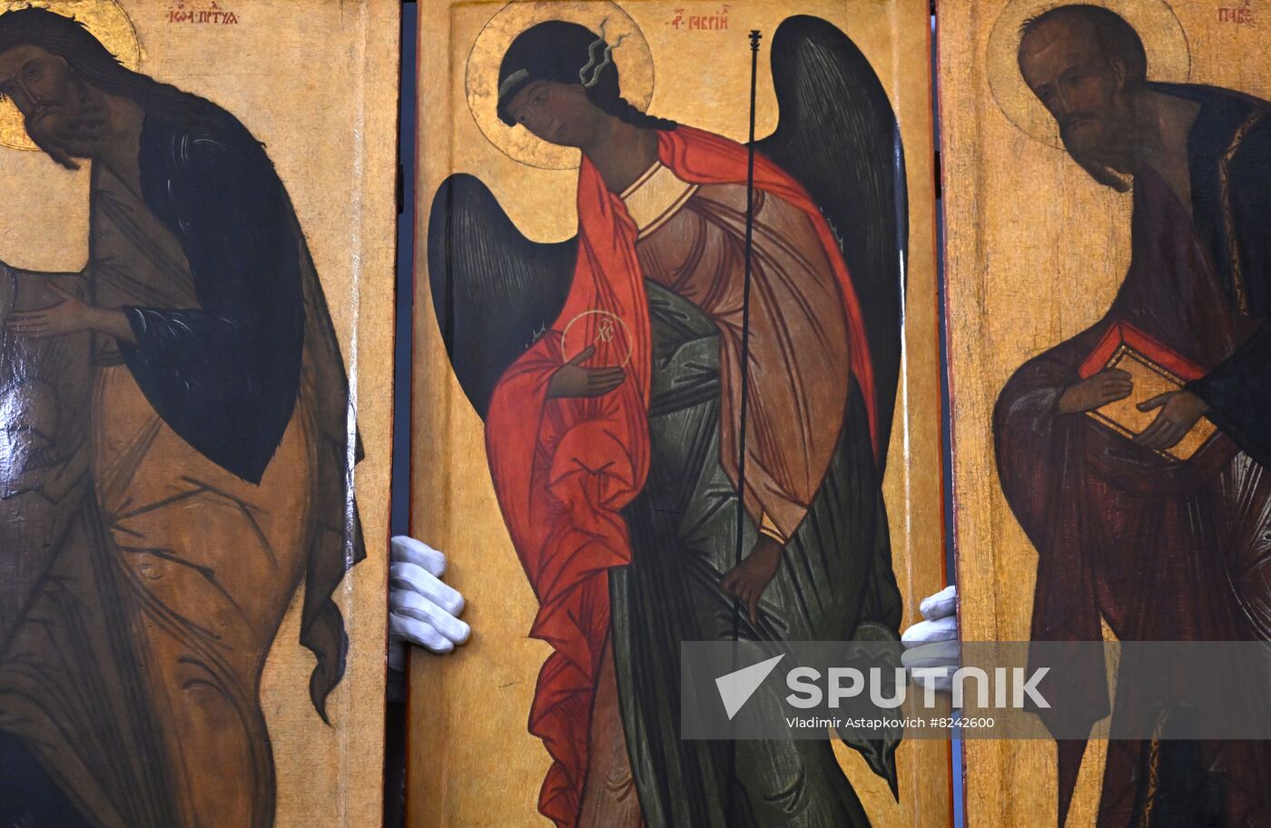 Russia Religion Icons Restoration
