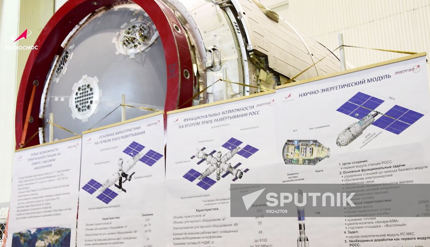 Russia Space Orbital Service Station