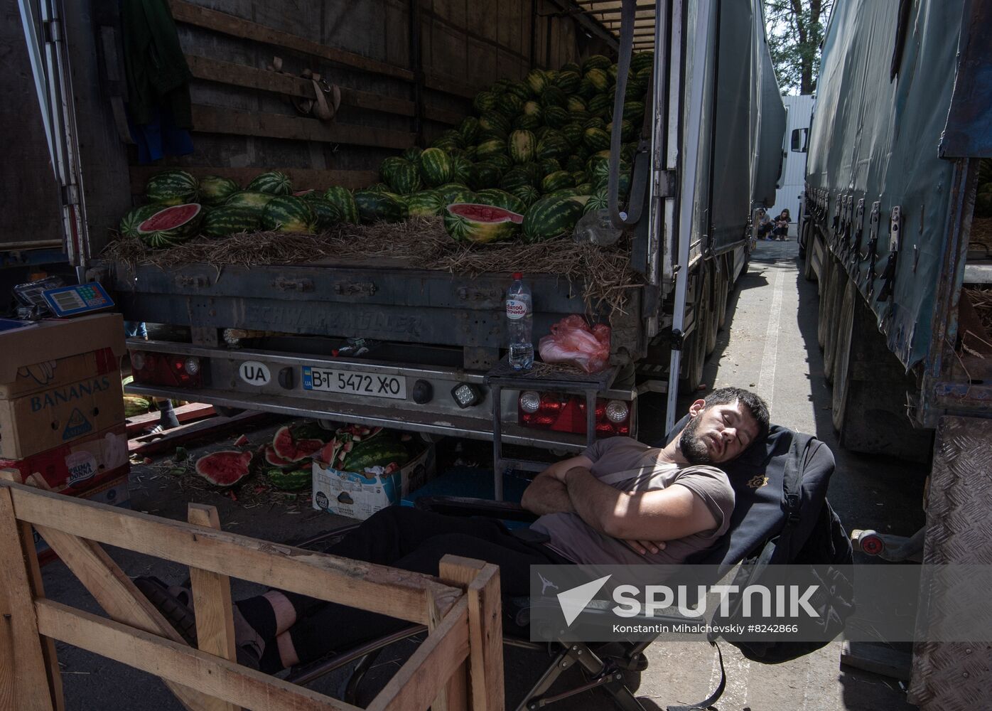 Russia Agriculture Watermelons Season