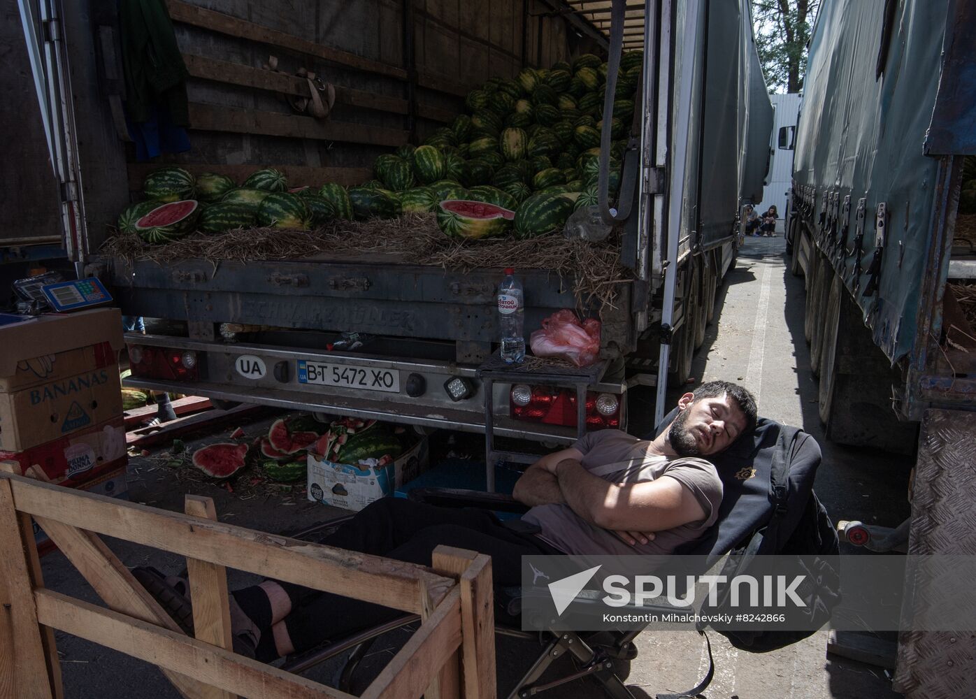 Russia Agriculture Watermelons Season