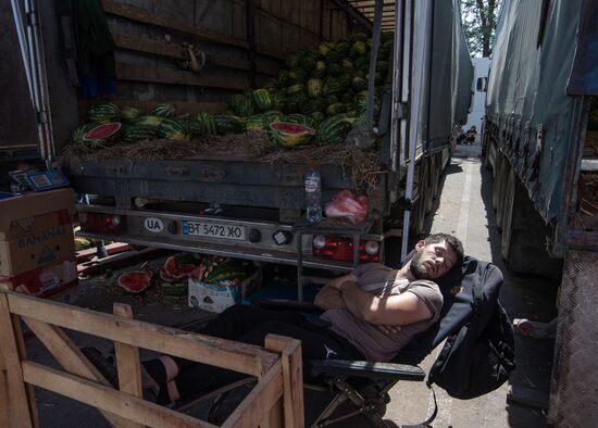 Russia Agriculture Watermelons Season