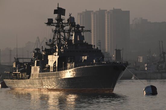 Russia Navy Day Preparations