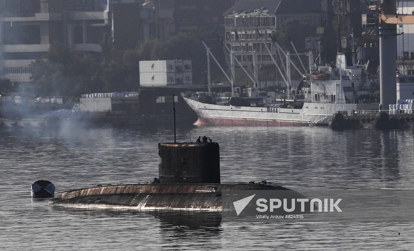 Russia Navy Day Preparations