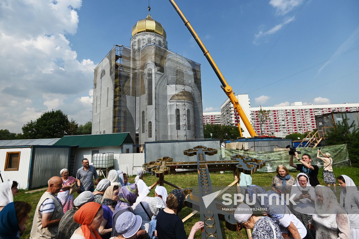Russia Religion Rus Baptism Day Preparations