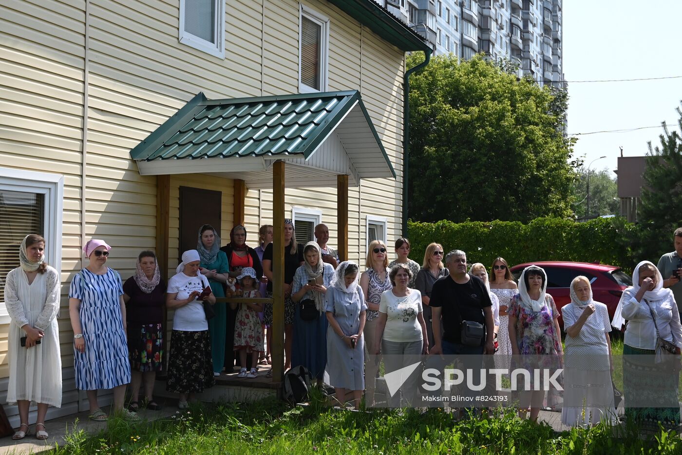 Russia Religion Rus Baptism Day Preparations