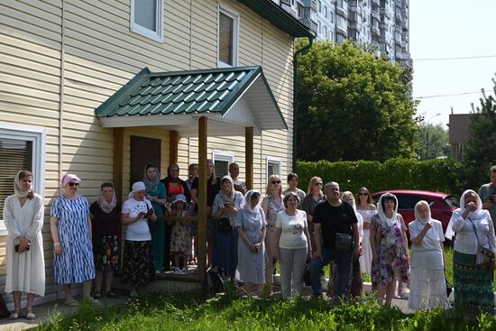 Russia Religion Rus Baptism Day Preparations