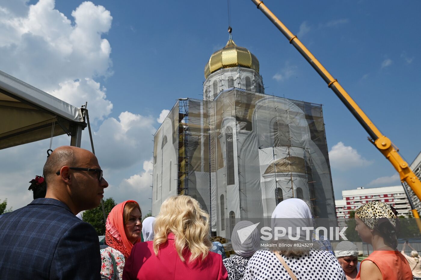 Russia Religion Rus Baptism Day Preparations
