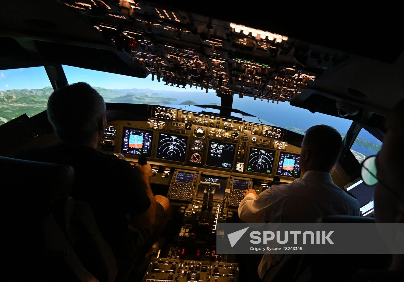 Russia Boeing Flight Simulator