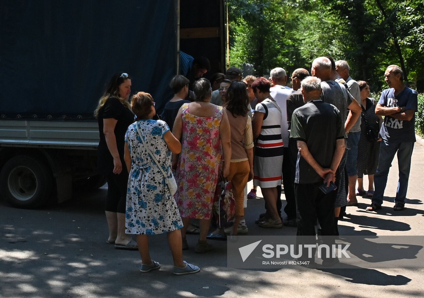 DPR Russia Ukraine Military Operation Humanitarian Aid