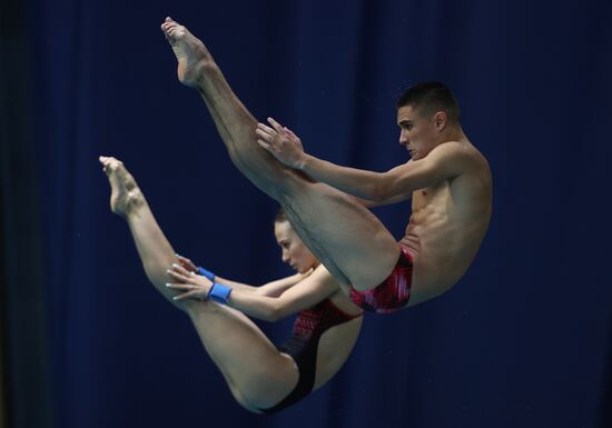 Russia Solidarity Games Synchronised Diving Mixed