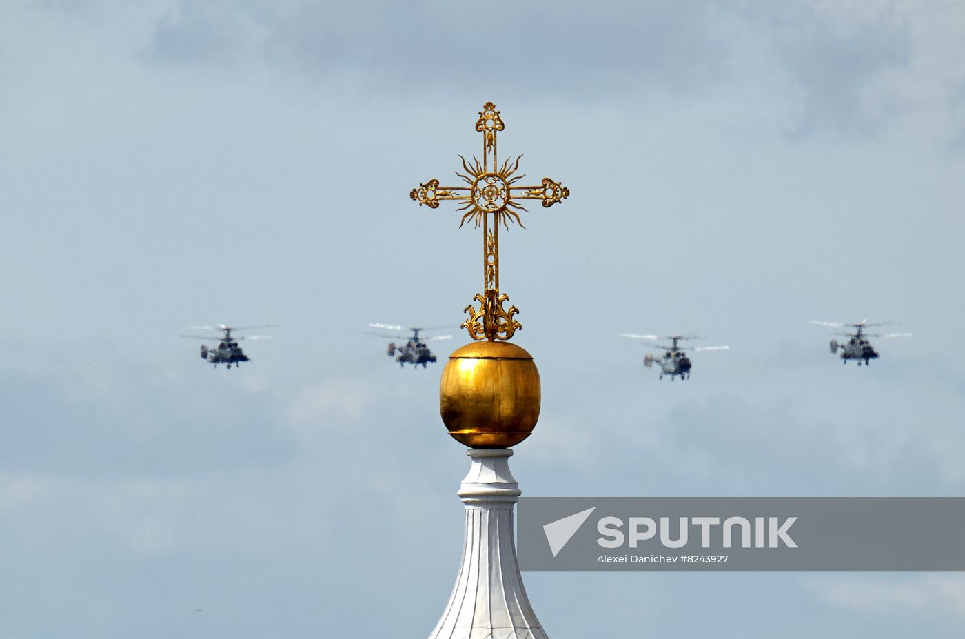 Russia Navy Day Rehearsal