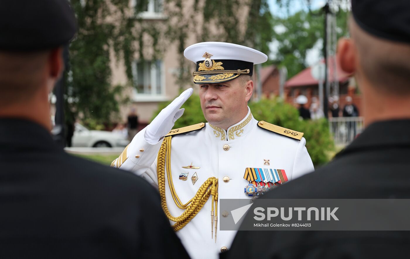 Russia Navy Day Rehearsal