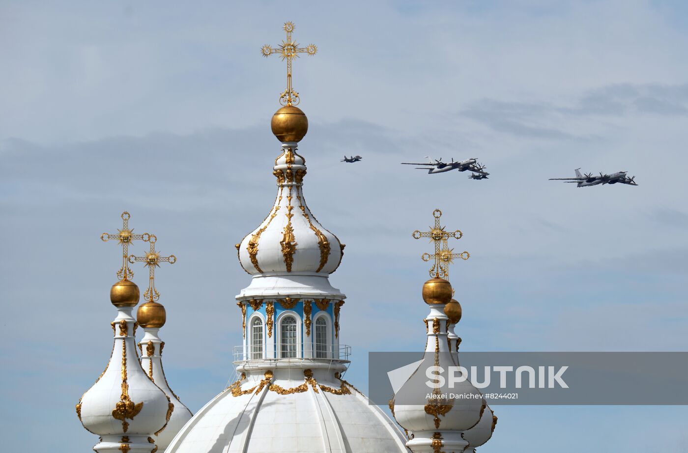 Russia Navy Day Rehearsal