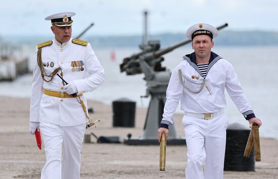 Russia Navy Day Rehearsal