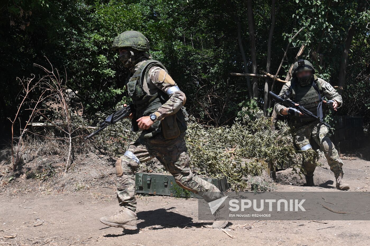 Ukraine Russia Military Operation Airborne Troops