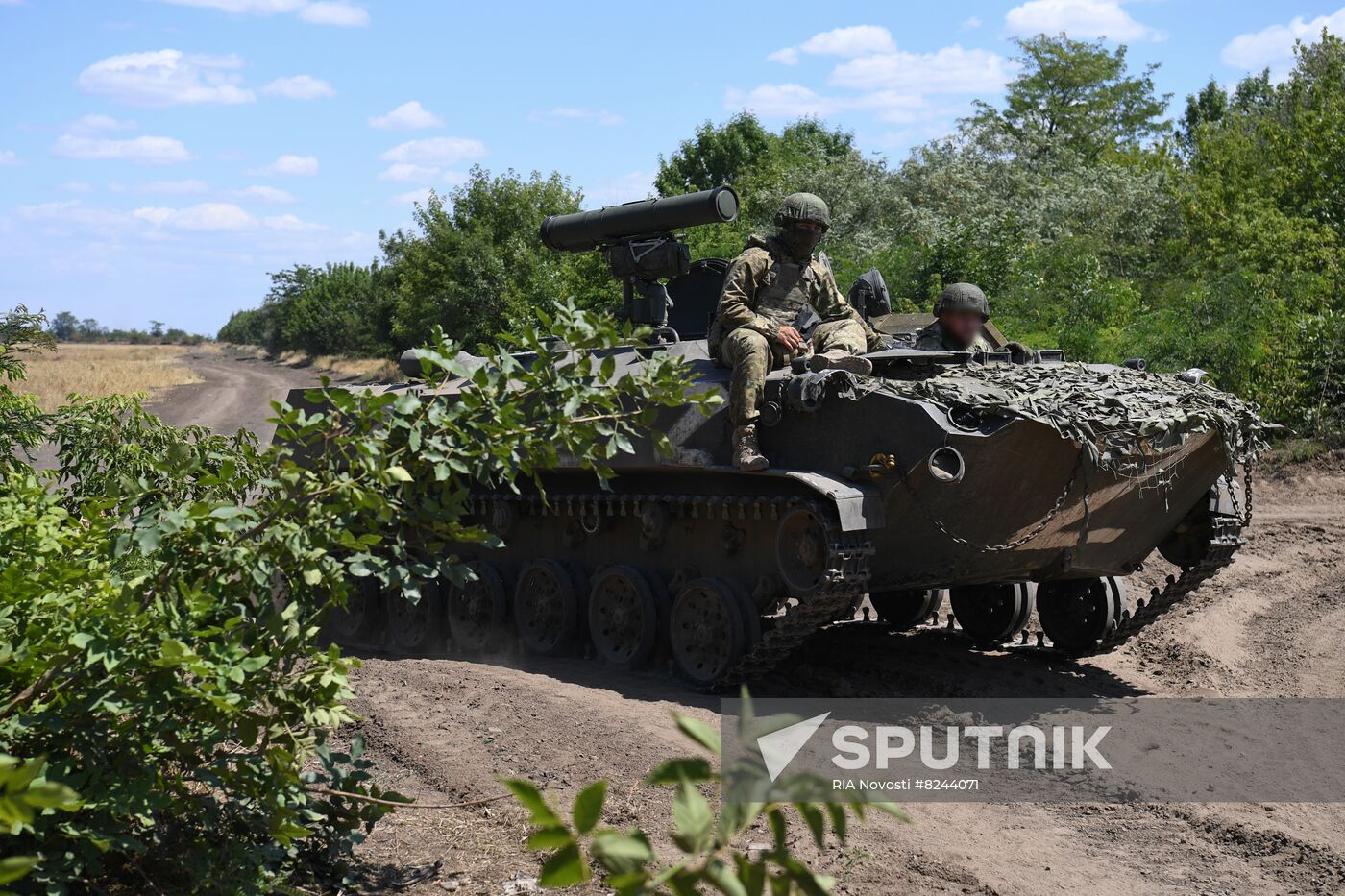 Ukraine Russia Military Operation Airborne Troops