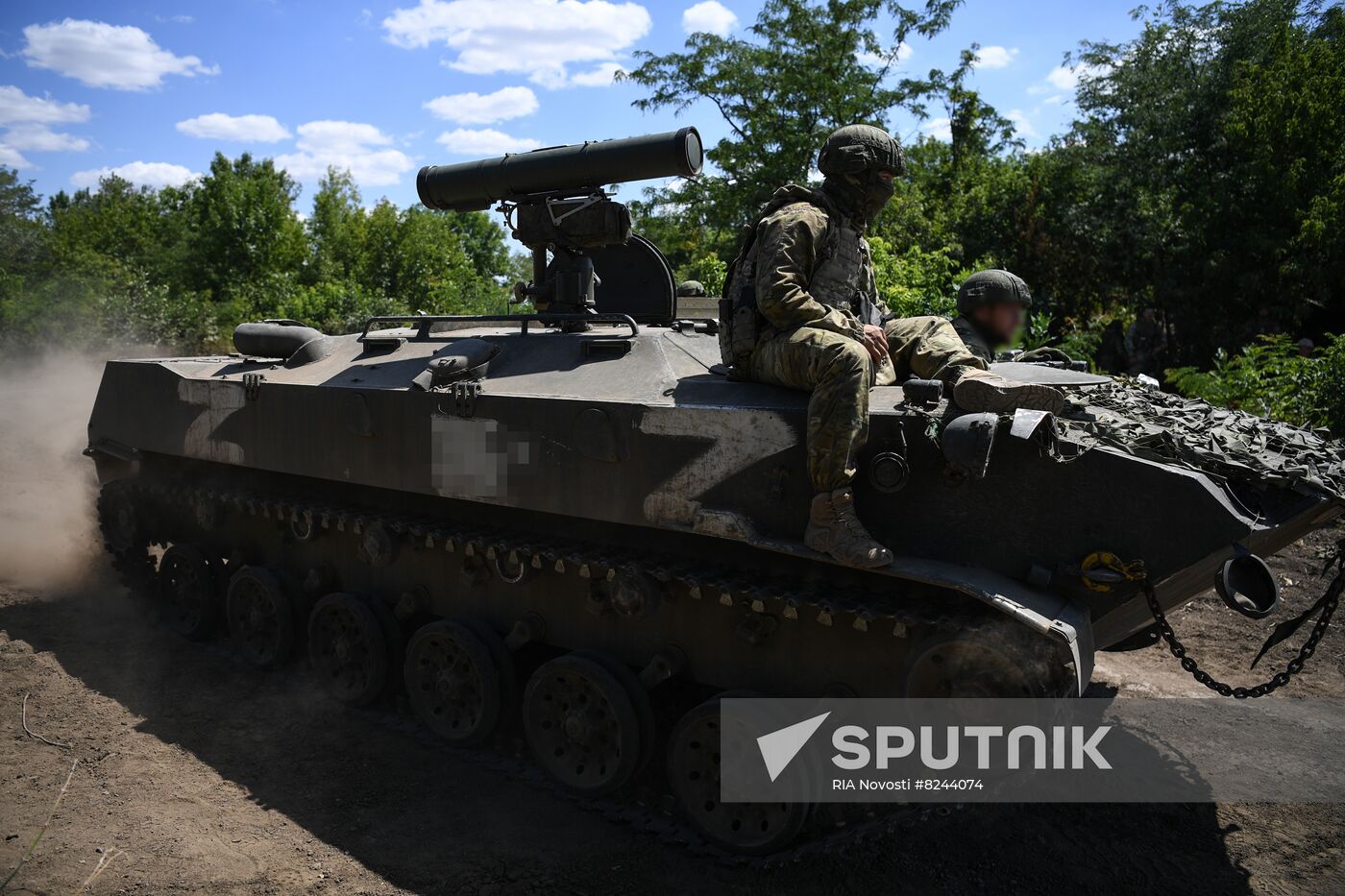 Ukraine Russia Military Operation Airborne Troops