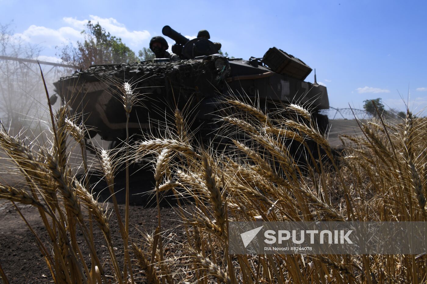 Ukraine Russia Military Operation Airborne Troops