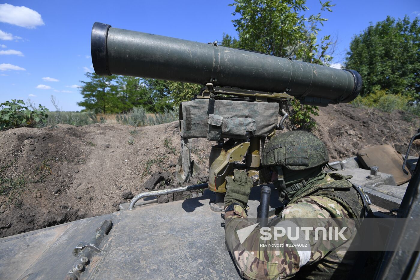 Ukraine Russia Military Operation Airborne Troops