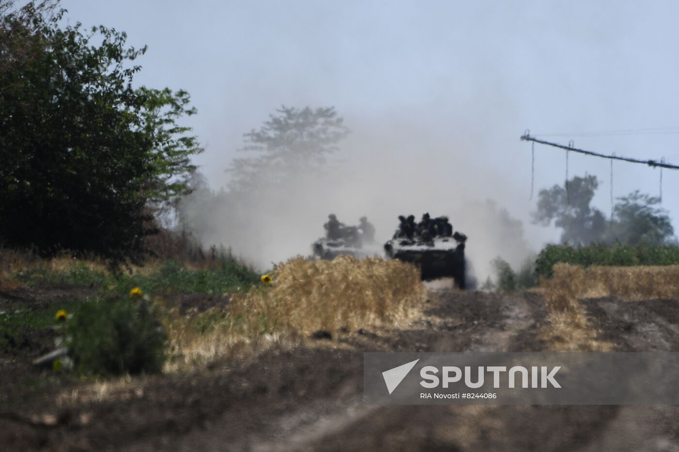 Ukraine Russia Military Operation Airborne Troops