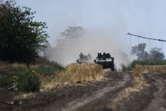 Ukraine Russia Military Operation Airborne Troops