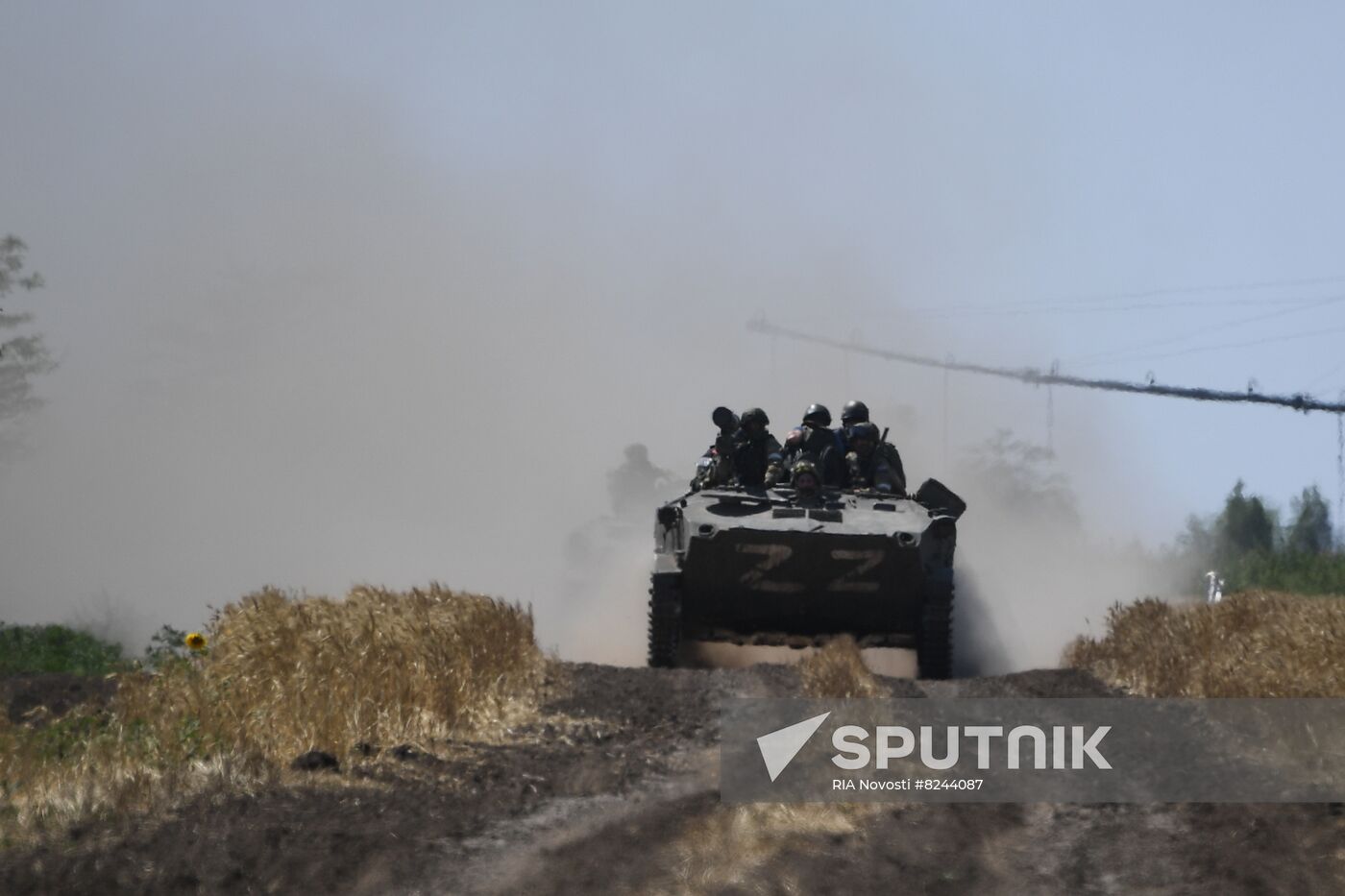 Ukraine Russia Military Operation Airborne Troops