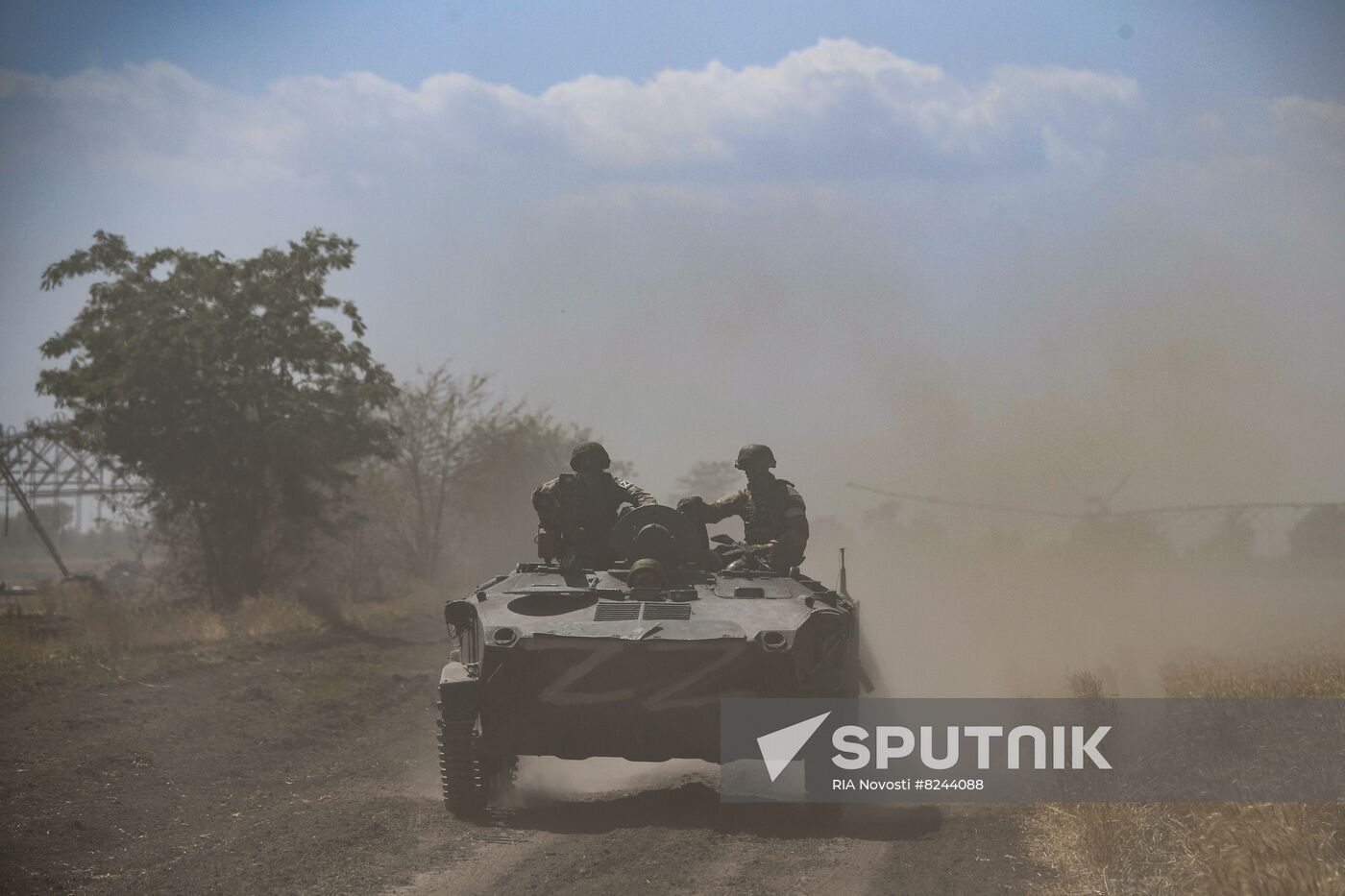 Ukraine Russia Military Operation Airborne Troops