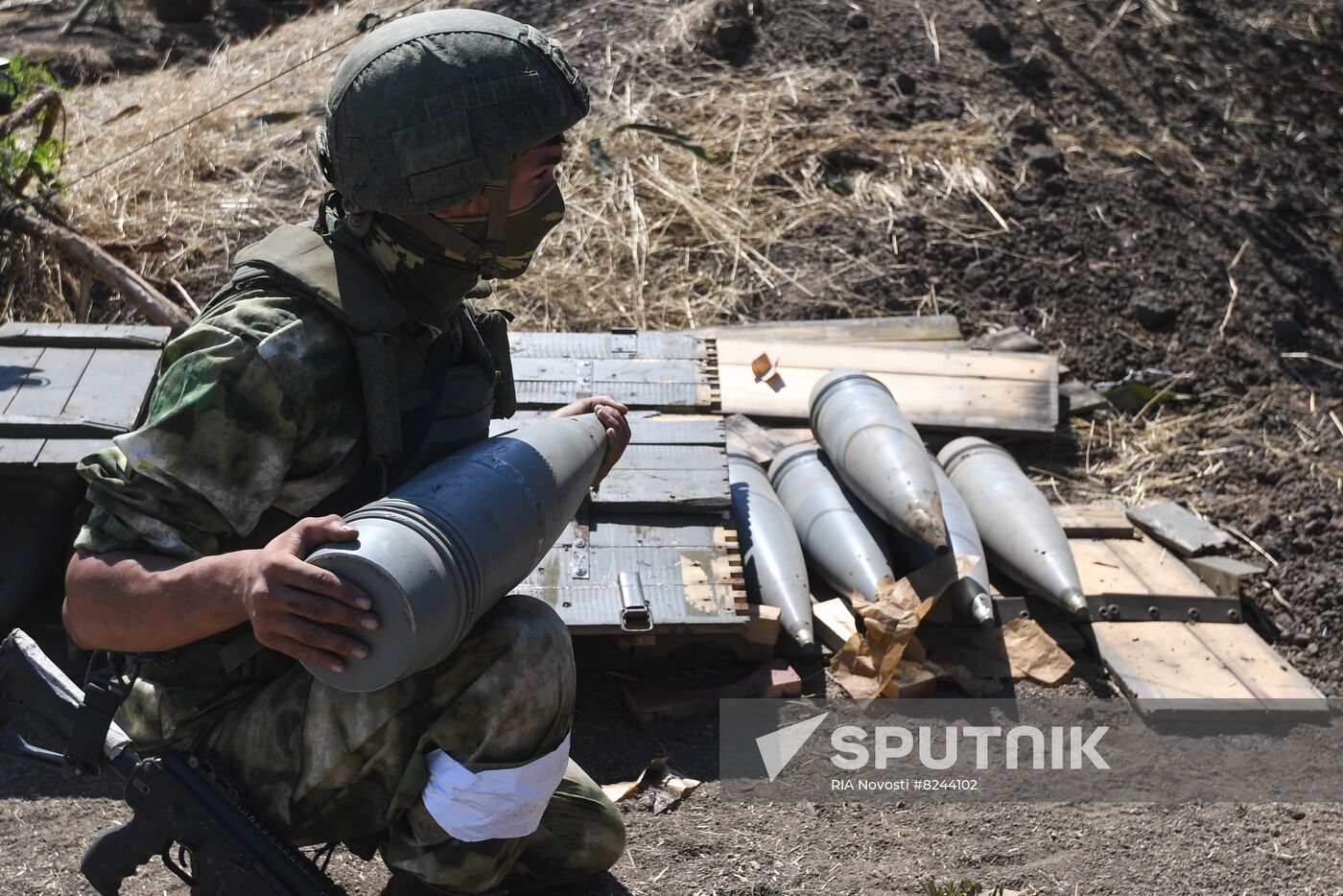Ukraine Russia Military Operation Airborne Troops