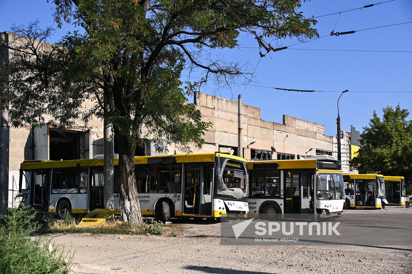 DPR Russia Ukraine Military Operation Transport