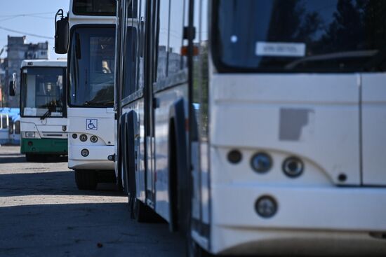 DPR Russia Ukraine Military Operation Transport