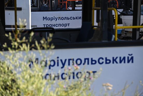 DPR Russia Ukraine Military Operation Transport