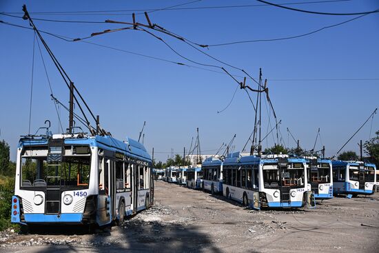 DPR Russia Ukraine Military Operation Transport