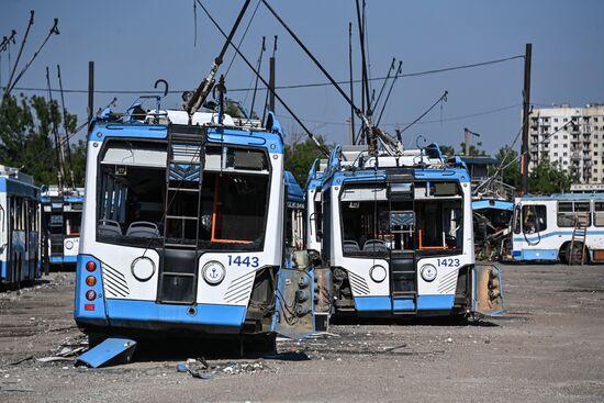 DPR Russia Ukraine Military Operation Transport