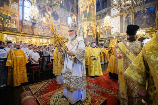Russia Religion Patriarch Rus Baptism Day