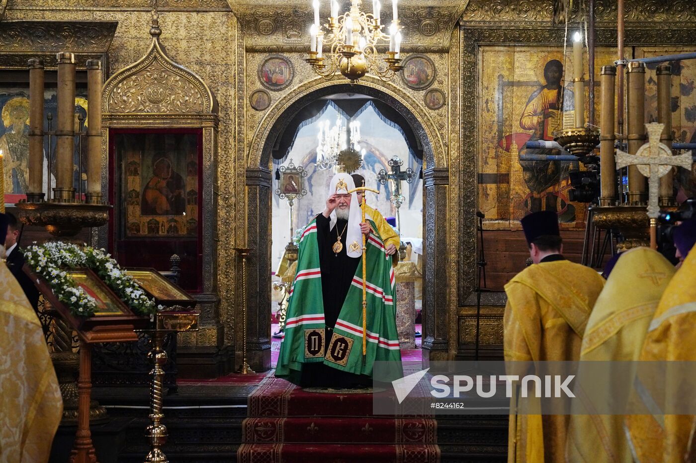 Russia Religion Patriarch Rus Baptism Day