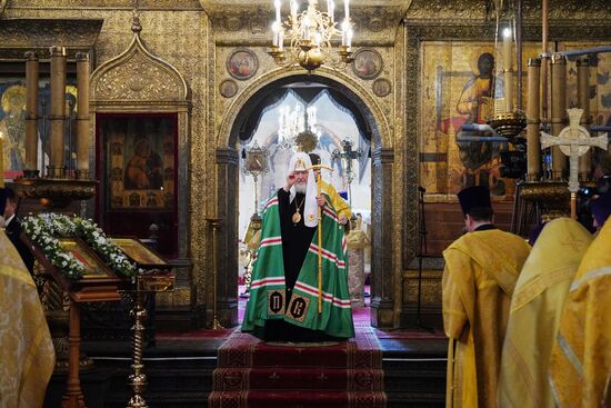 Russia Religion Patriarch Rus Baptism Day