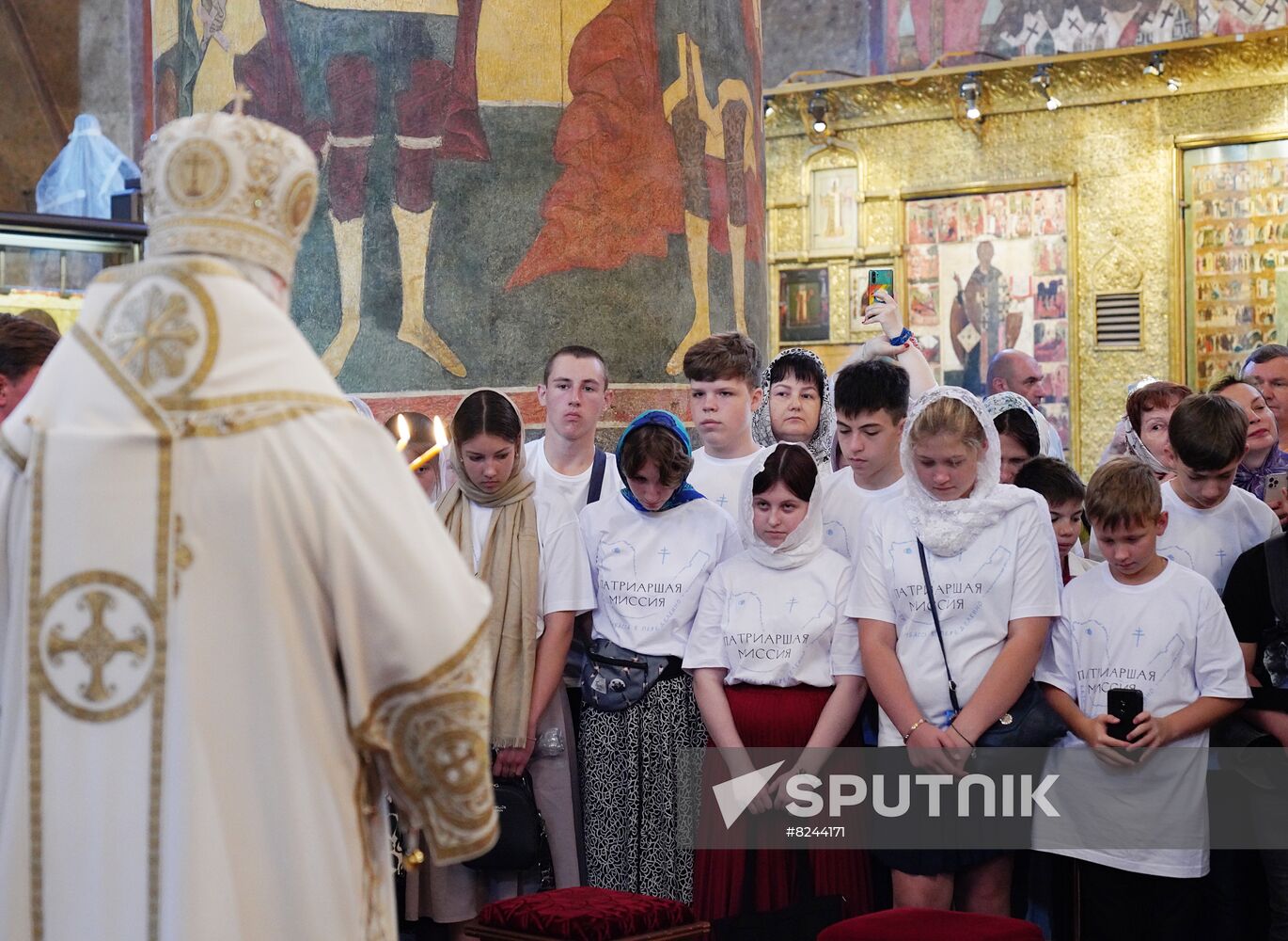 Russia Religion Patriarch Rus Baptism Day