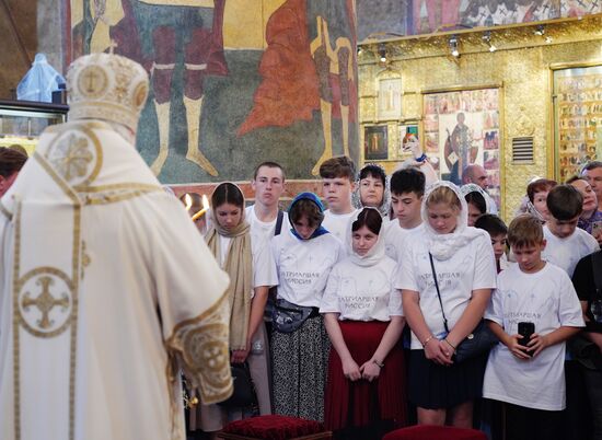 Russia Religion Patriarch Rus Baptism Day