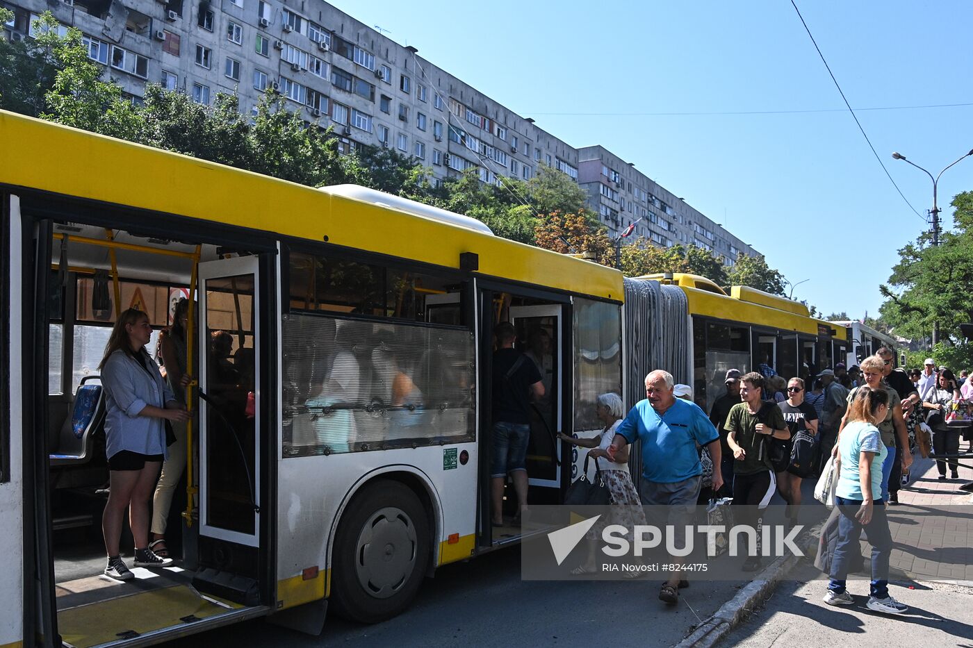 DPR Russia Ukraine Military Operation Transport