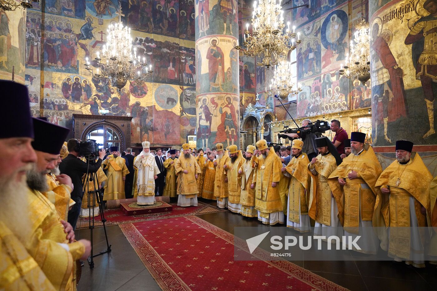 Russia Religion Patriarch Rus Baptism Day